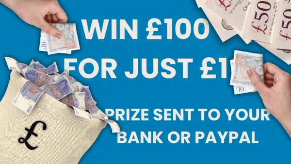 WIN £100 CASH PRIZE FOR SUMMER promotional image